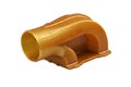 1. Compressor Variable Bleed Valve Duct Adapter. 3D printed in Stratasys Ultem 1010 material.jpg