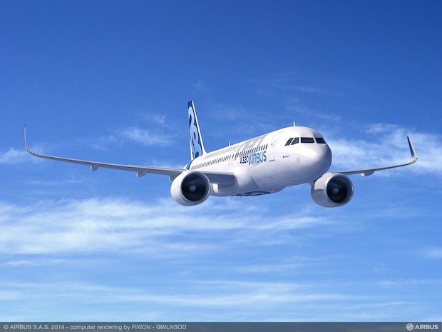 Airbus A320 plane