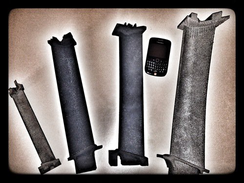 Avio 3D-printed turbine blades