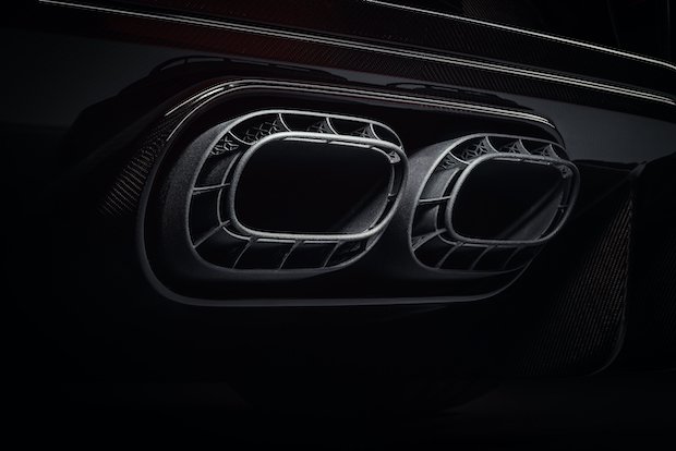 Bugatti Exhaust tailpipe