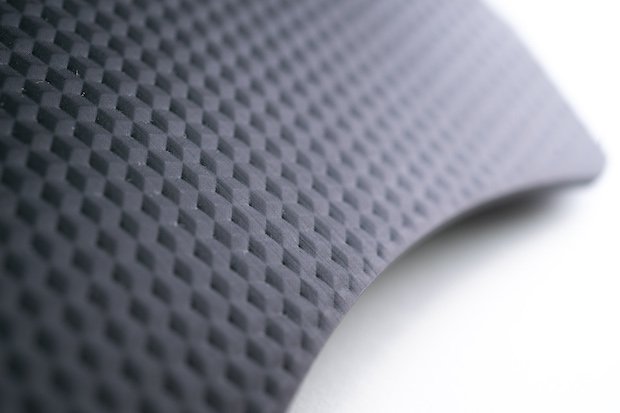 Carbon RPU 130 Brake Caliper Cover Texture