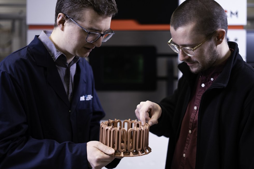 Copper winding part