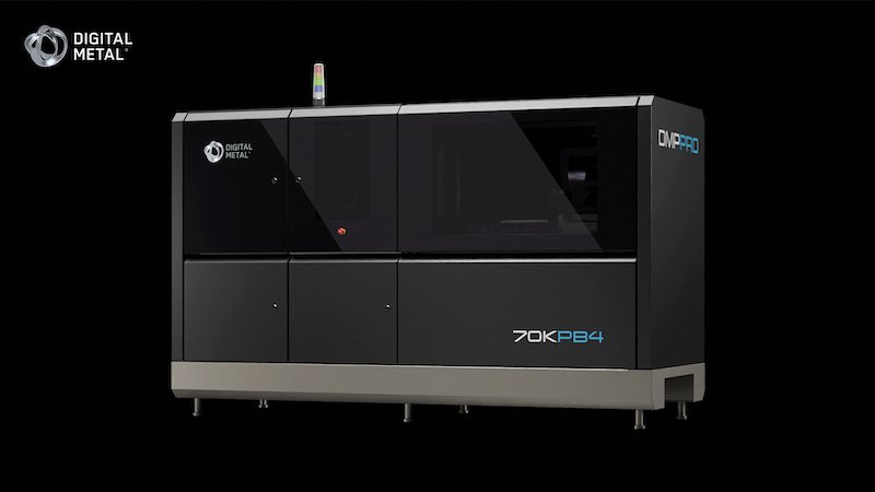 Digital Metal DMP/PRO binder jet system
