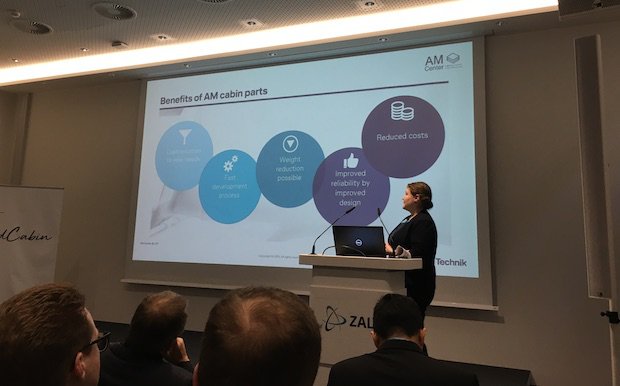 Dr. Aenne Köster, Head of Lufthansa Technik’s Additive Manufacturing Center.JPG Dr. Aenne Köster, Head of Lufthansa Technik’s Additive Manufacturing Center.JPG