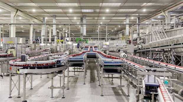 Heineken manufacturing line in Seville.