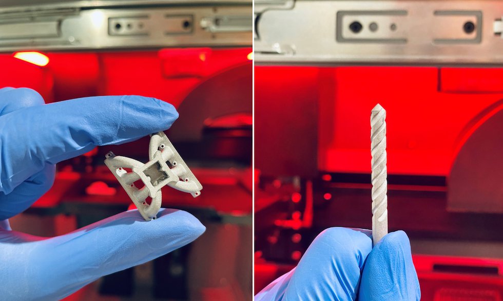 Parts printed in recycled titanium powder usingLithography-based Metal Manufacturing