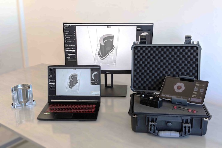 Meltio laser calibration system