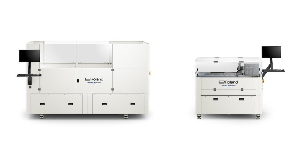 Roland DG PB-600 and PB-400 binder jet ceramic 3D printers