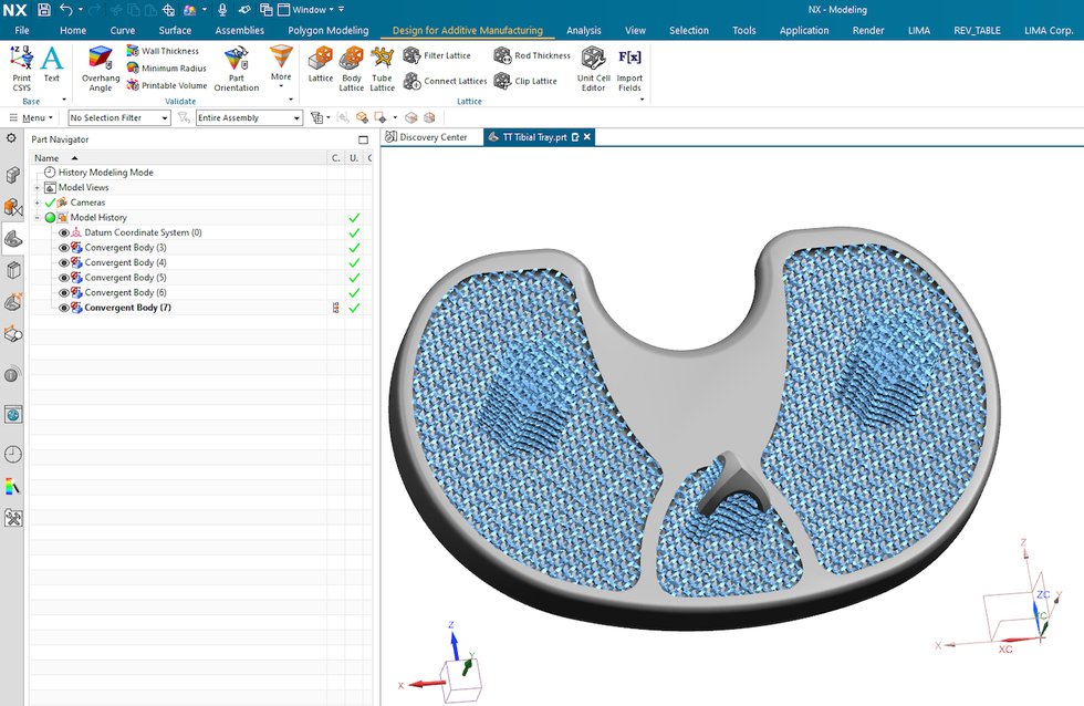 Designing the new tibial implant