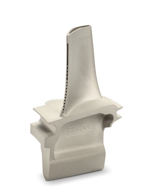 Siemens gas turbine blade