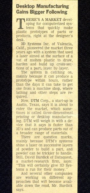 SLS news clipping