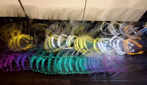 XYZprinting face shield headbands.png