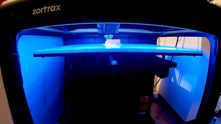 Zortrax M300 Dual printing Open Breath components. COVID