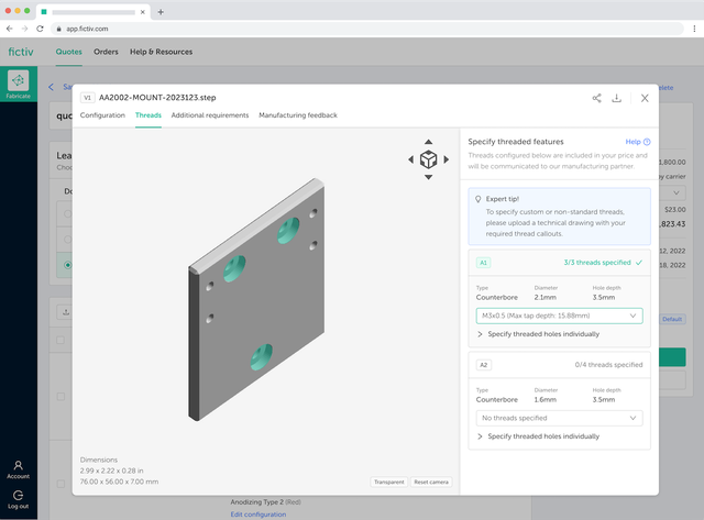 Fictiv Platform 3 - Thread Detection.png